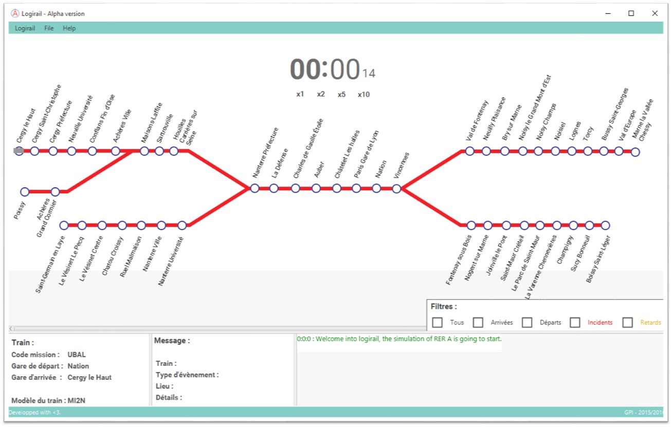 Logirail Software Screenshot