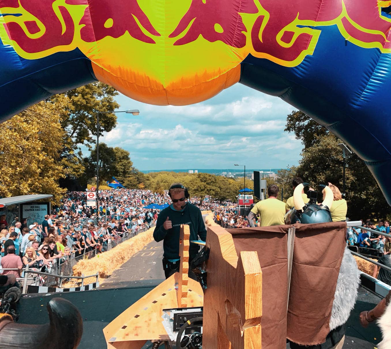  Redbull London SoapBox Race Starting line  